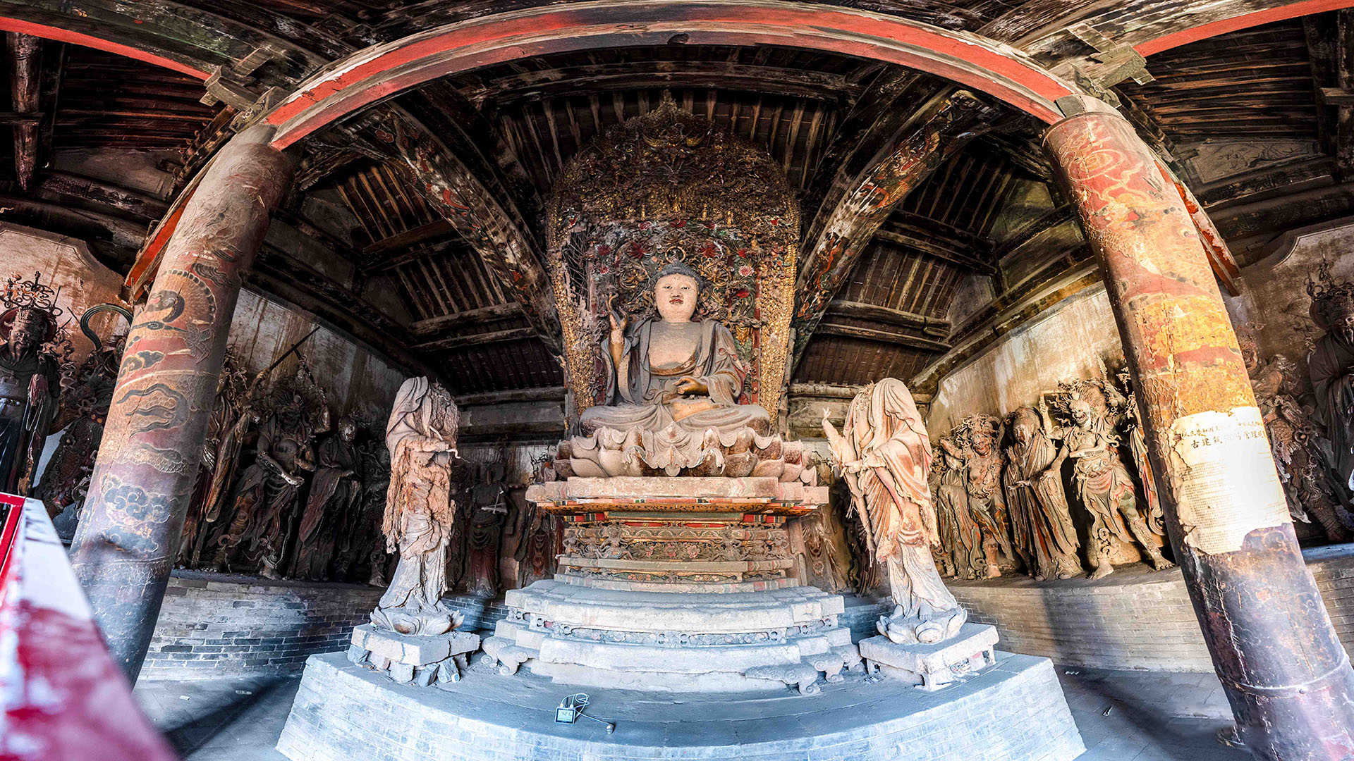  鐵佛寺的靜，喜鎮蘇莊的暖，都是山河晉城里生活的甜